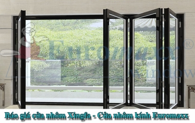 Báo giá cửa nhôm Xingfa nhập khẩu - cửa nhôm kính Euromaxx Window 